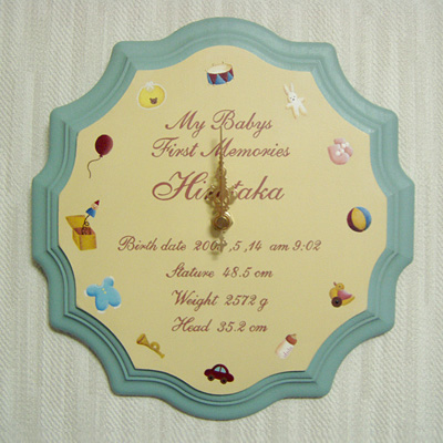 オーダーメイド商品 トールペイント 時計